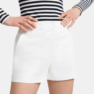 Theory cotton tailored shorts